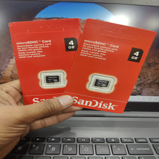 sendisk 4 gb memory card