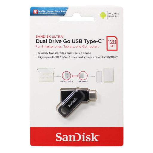 128GB USB+TYPE-C OTG PANDRIVE