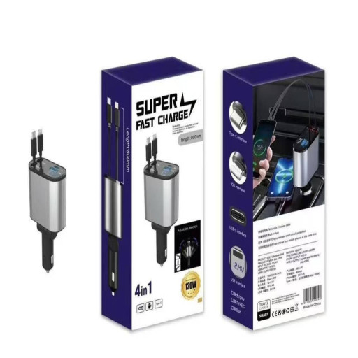 120 W Car Charger  Premium quality