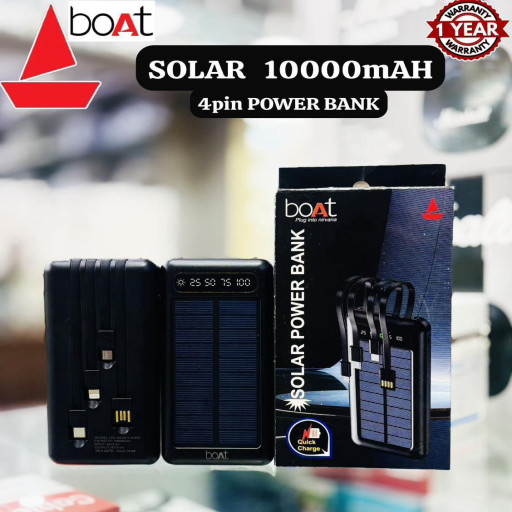 Boat Solar 10000mAh 4-in-1 Power Bank