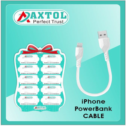 iPhone  power bank cable