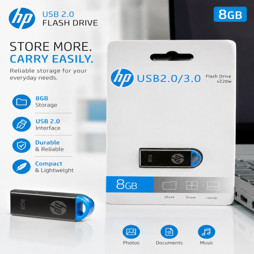 8GB HP Pandrive 3.0 Mattel