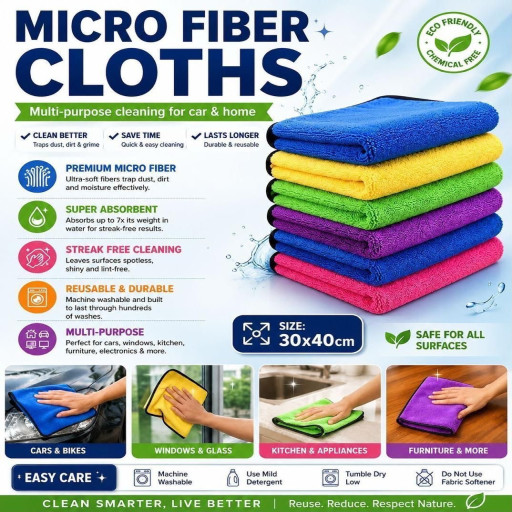 micro Fiber Cleaning Cloth