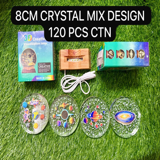 Crystal 3D lamp 2