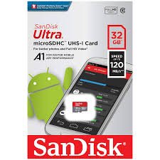 SANDISK 32GB ULTRA MERORY CARD