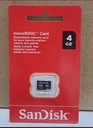  SANDISK4 GB MEMORY CARD 