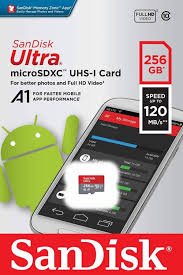 SANDISK 256 GB ULTRA MEMORY CARD