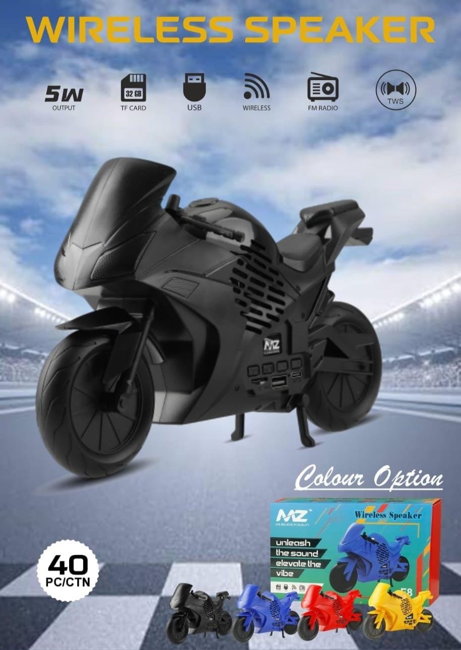 MZ. F8  Bike Speaker 