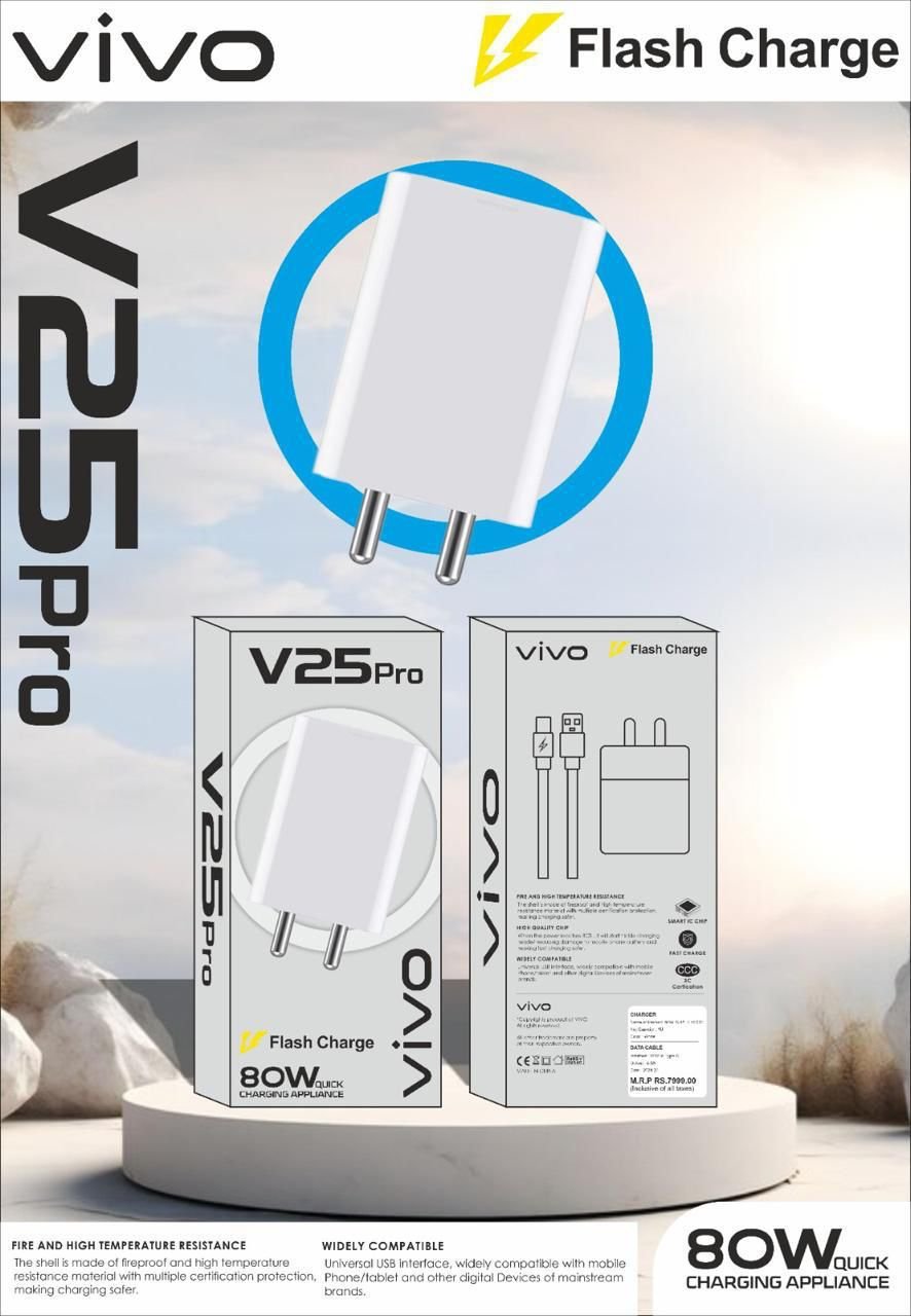 Vivo V25 Pro Charger 