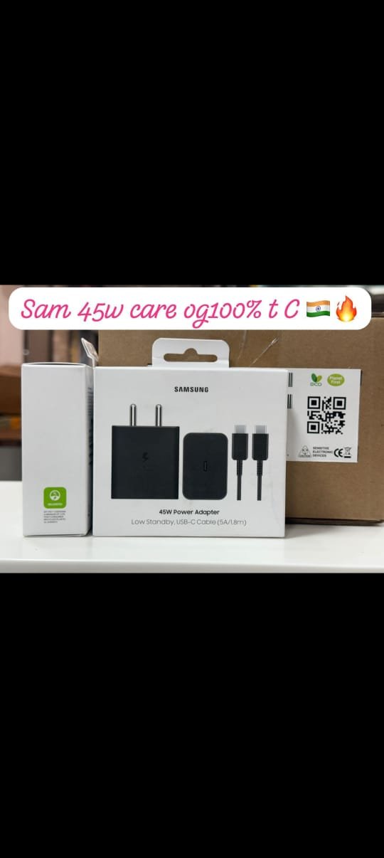 SAMSUNG NEW 45W FULL CHARGER IMPORTED