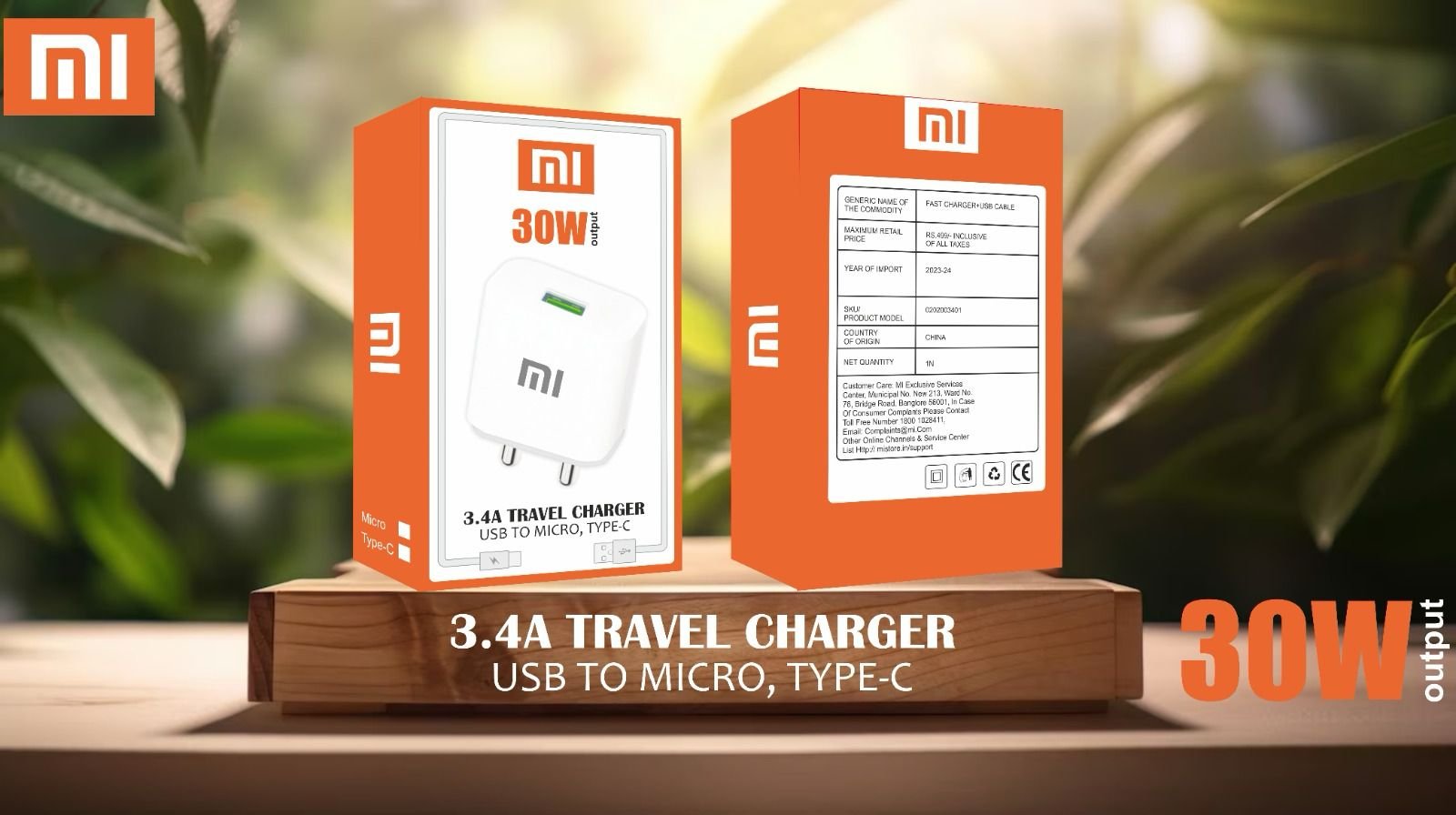  V8 Mi 30 W CHARGER 