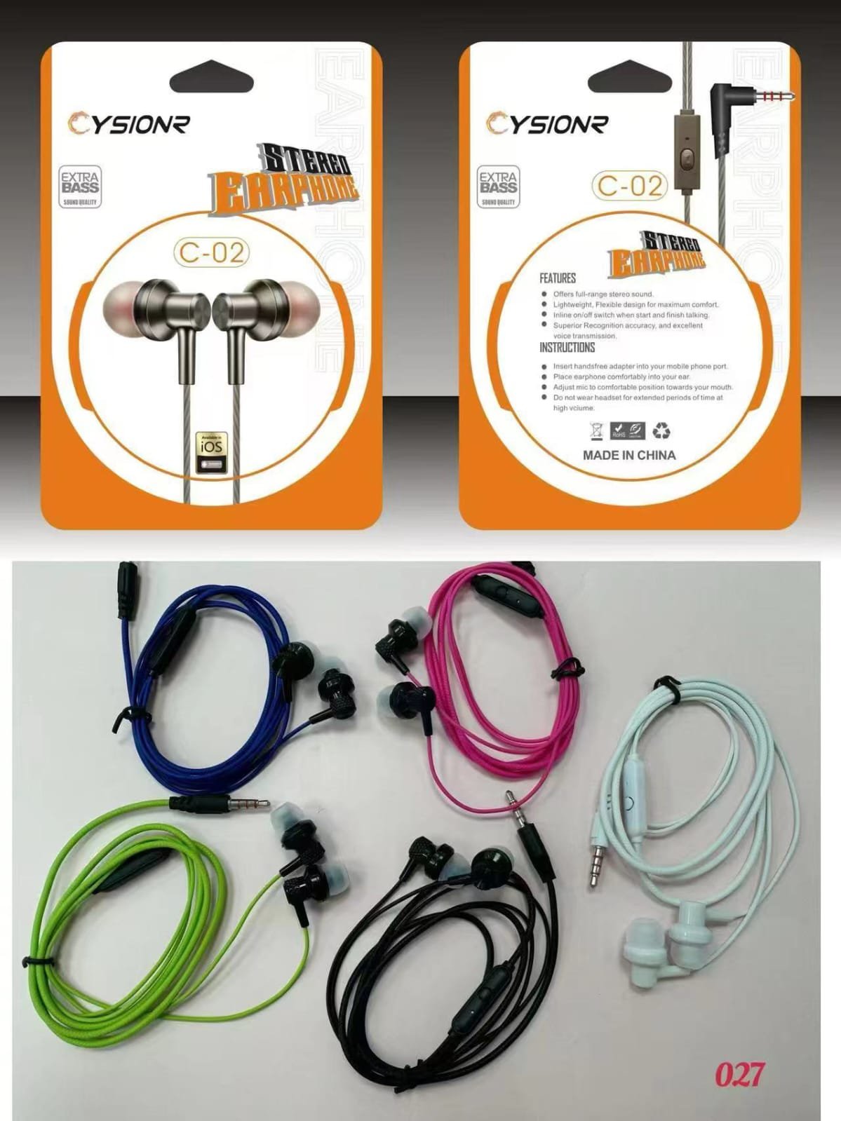 C02 EARPHONE 