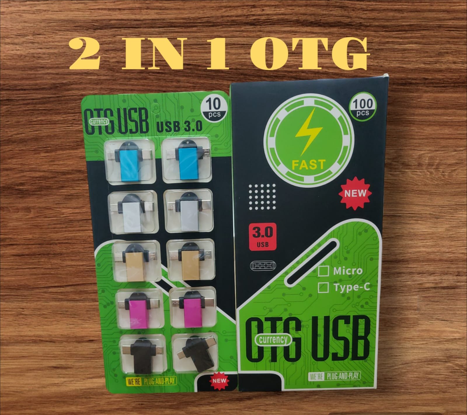 2 IN 1 OTG CONNECTOR 