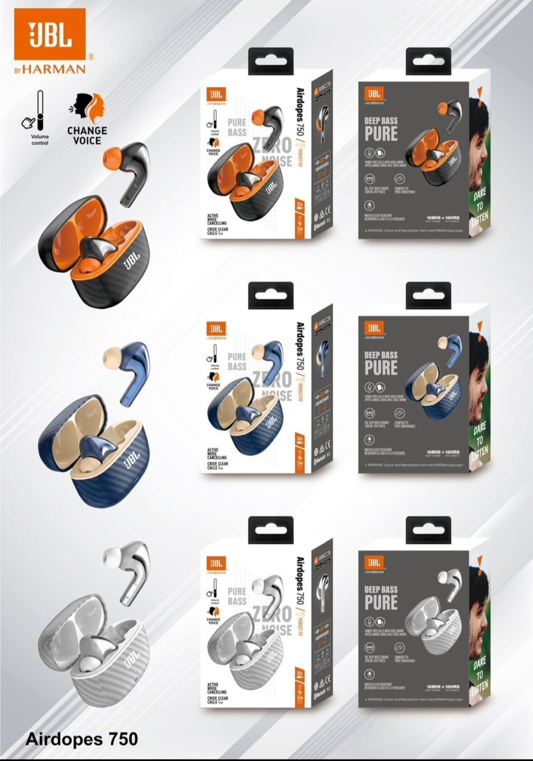 JBL 750 Voice changer 