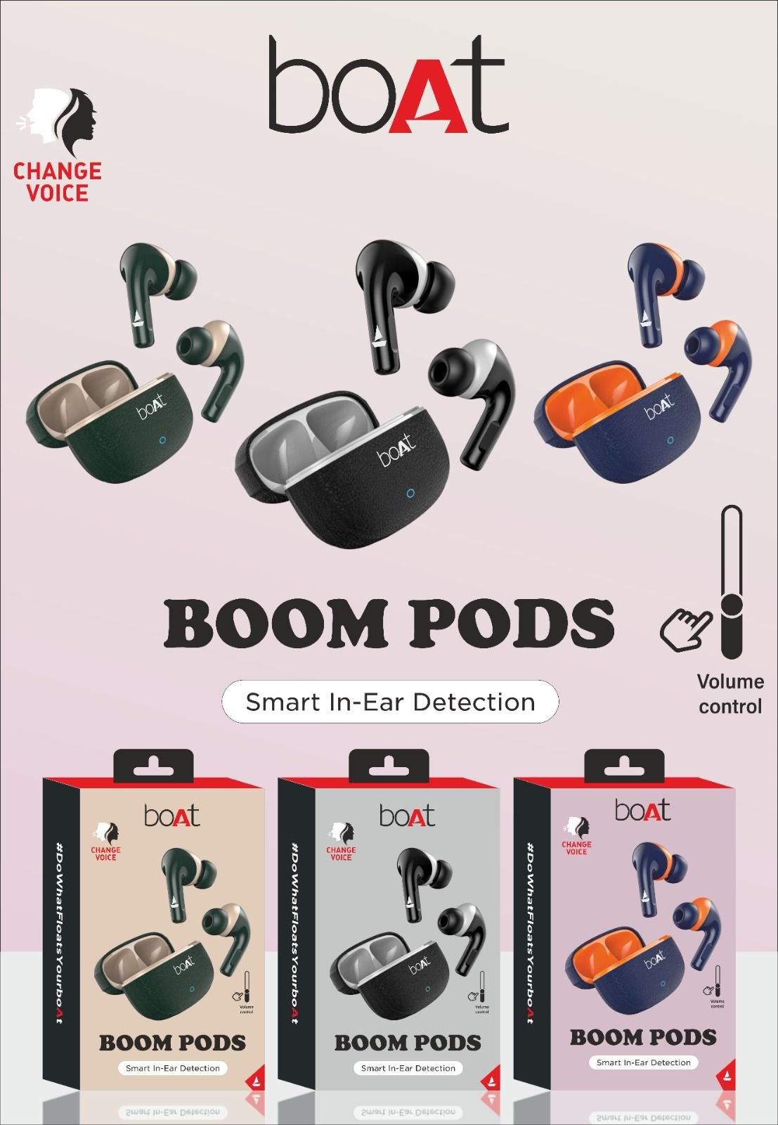 Boat Boom Pods Voice changer 